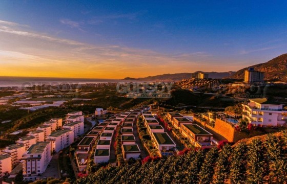 Меблированный дуплекс 3+1, 200 м² с террасой в курортном комплексе Каргыджака в Турции - фото 9
