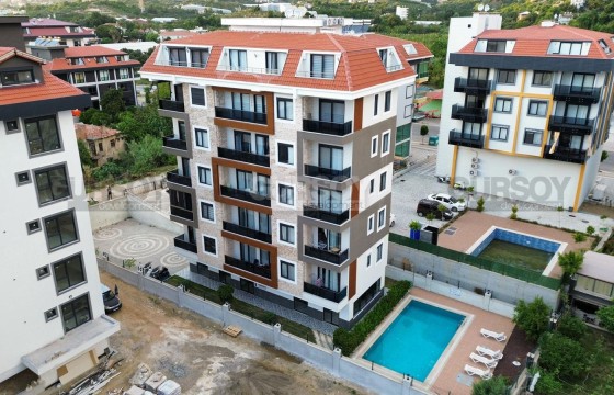 Уютная квартира 1+1 возле моря в новом комплексе в Кестелe в Турции - фото 4