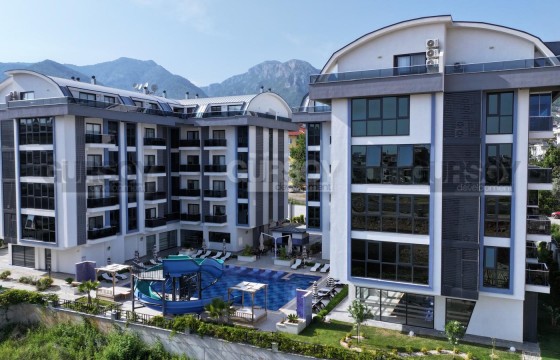 Квартира 1+1 с мебелью в новом комплексе, район Оба в Турции - фото 5
