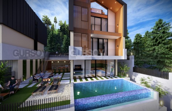 Инвестиционная вилла 2+1 в новом проекте в районе Тепе в Турции - фото 3