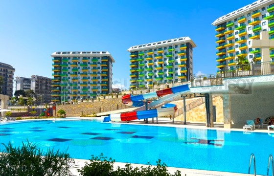 Квартира 1+1 с видом на море в пешей доступности от пляжа в Турции - фото 9
