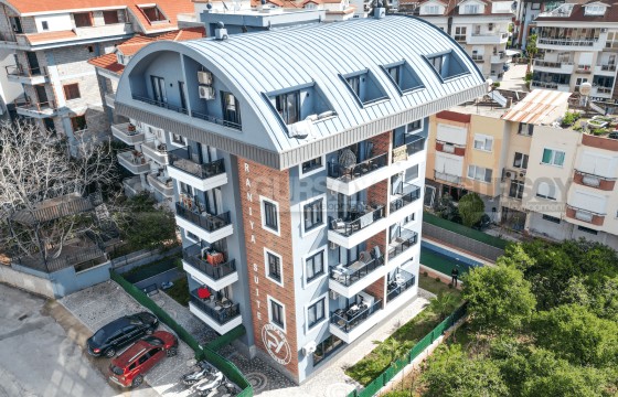 Современный пентхаус 2+1 в новом комплексе в районе Оба в Турции - фото 1
