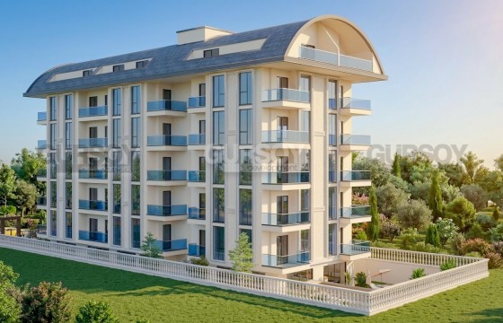 Инвестиционные квартиры 2+1 и 3+1 в новом проекте в Махмутларе в комплексе с полной инфраструктурой в Турции - фото 2