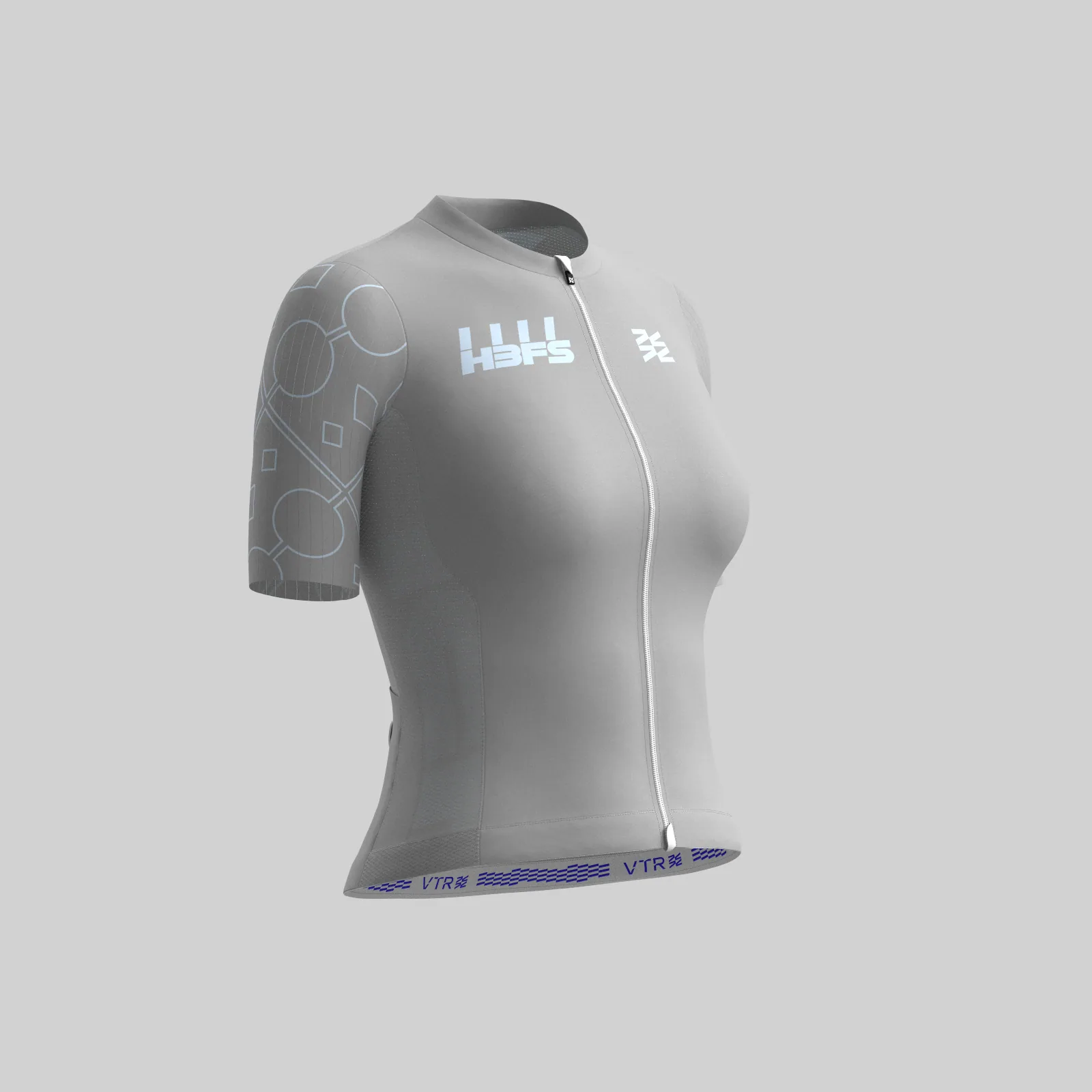 Велоджерси Гоночная HBFS-Grey, женская