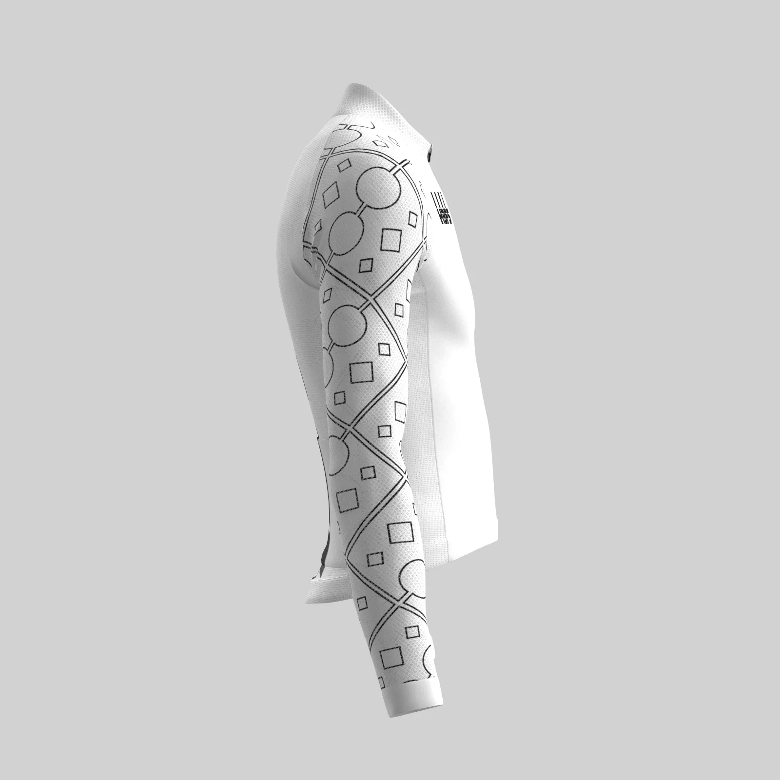 Велоджерси Эволв HBFS-White, мужская