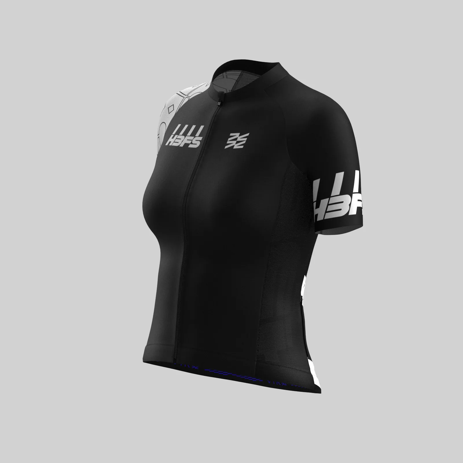 Велоджерси Классическая HBFS-Black, женская