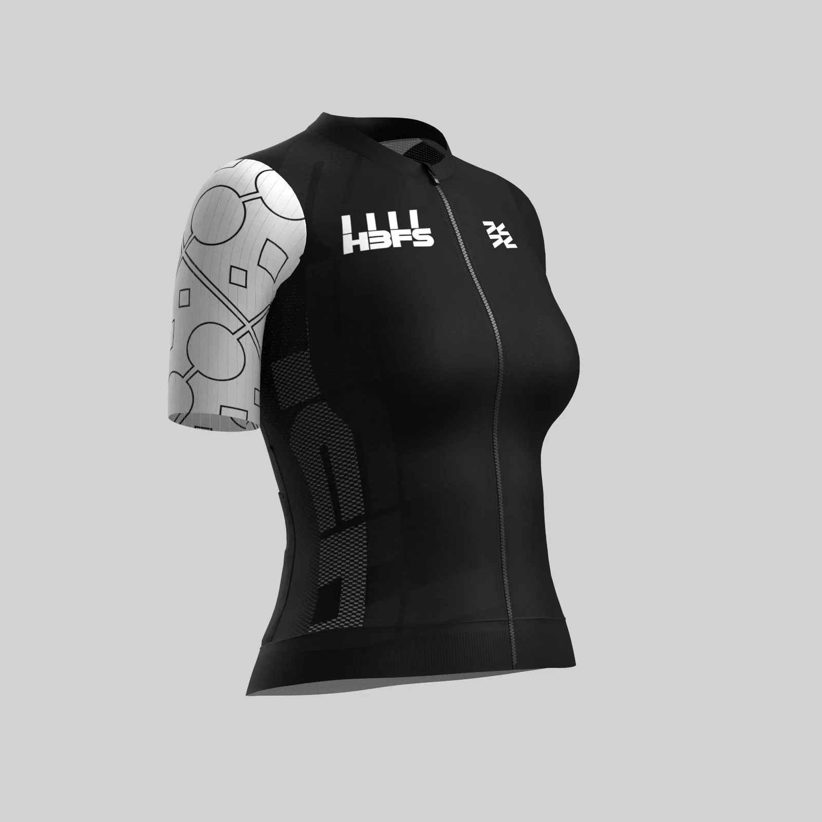 Велоджерси Прогресс HBFS-Black, женская
