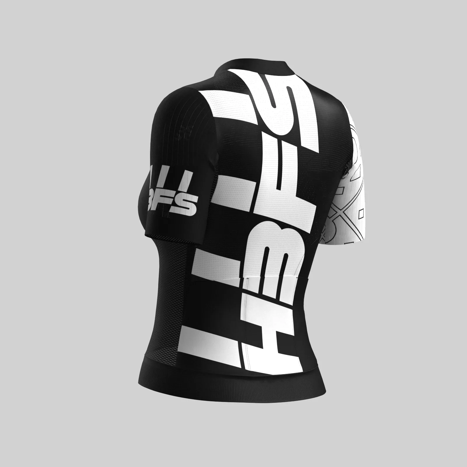 Велоджерси Прогресс HBFS-Black, женская