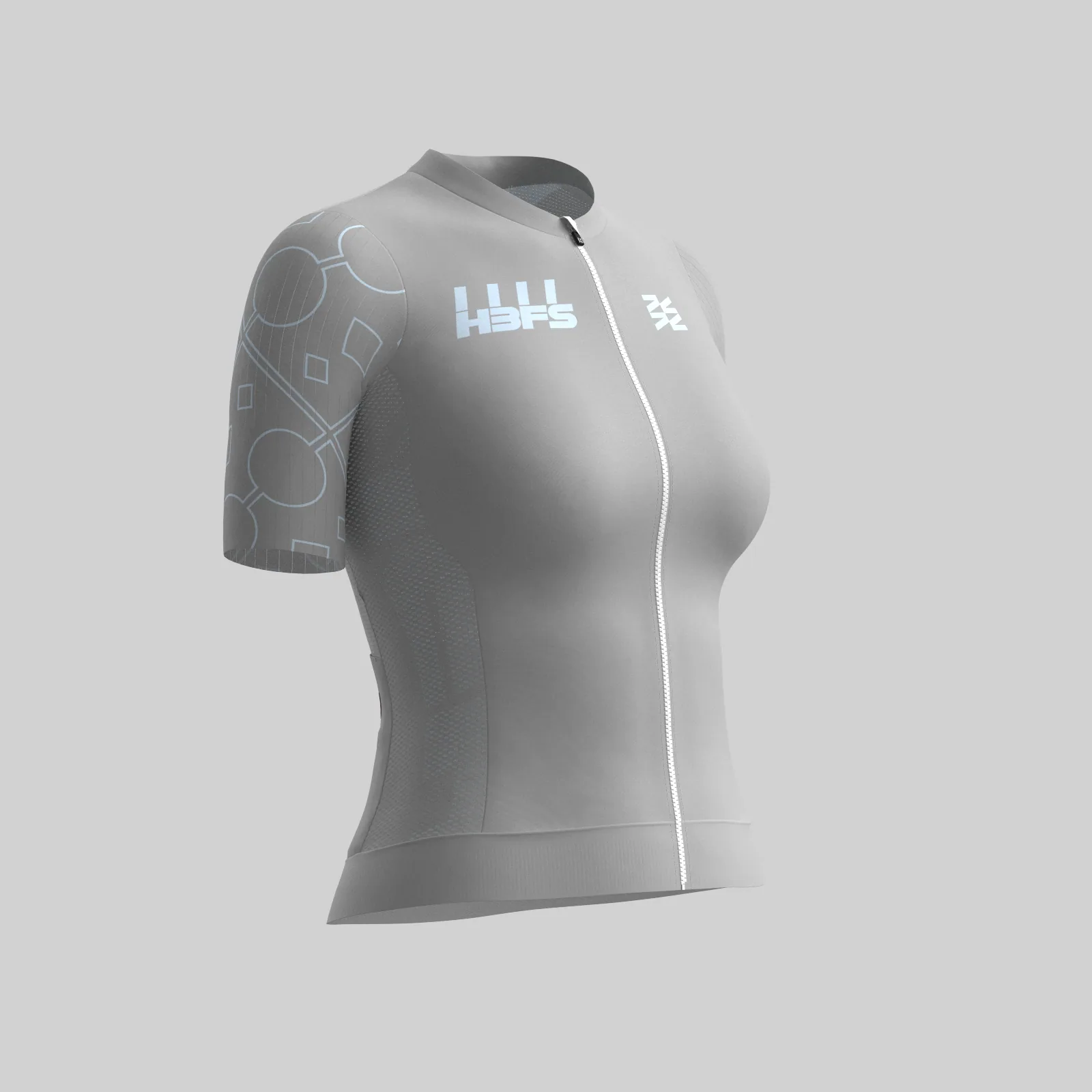 Велоджерси Прогресс HBFS-Grey, женская