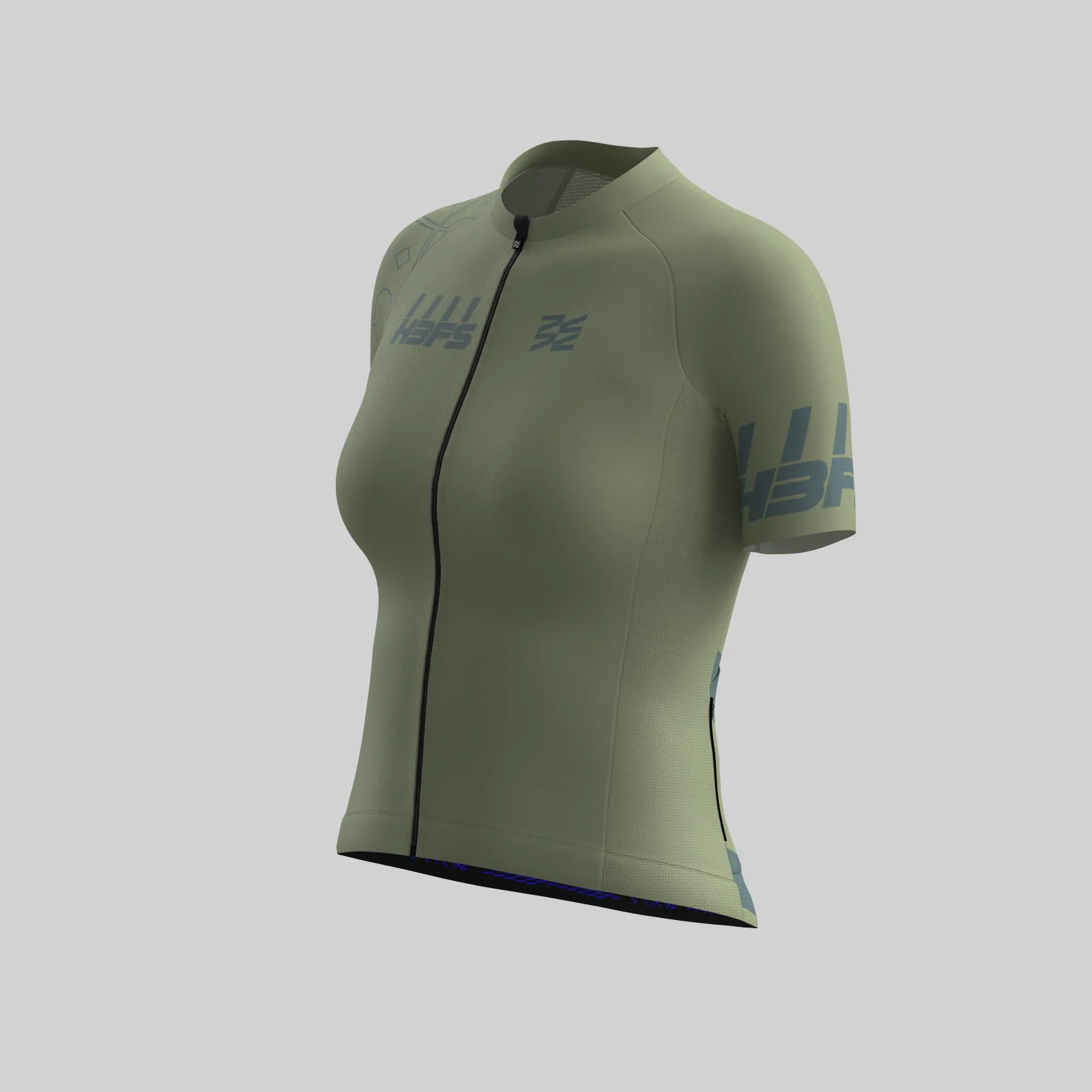 Велоджерси Классическая HBFS-Olive, женская