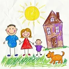 Kindertekening 3-5 jaar