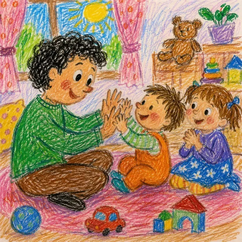 Пальчики здороваются