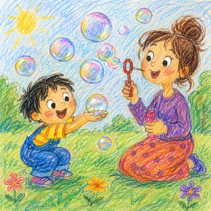 Мыльный пузырь не лопается