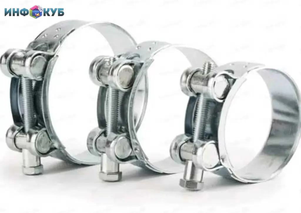 Хомуты силовые одноболтовые