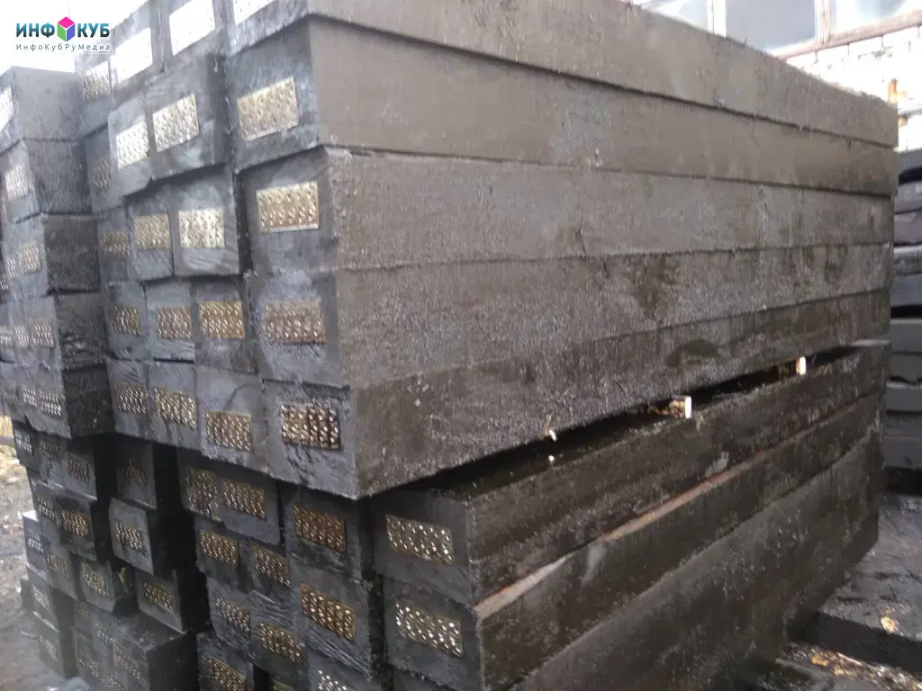 Пропитанные деревянные шпалы Тип 1 и Тип 2 от производителя | Брус для стрелочных переводов