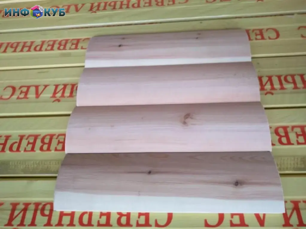 Блок-хаус 36мм, сосна, сорт АВ