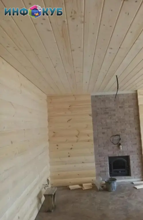 Имитация бруса 16мм, сосна, сорт АВ