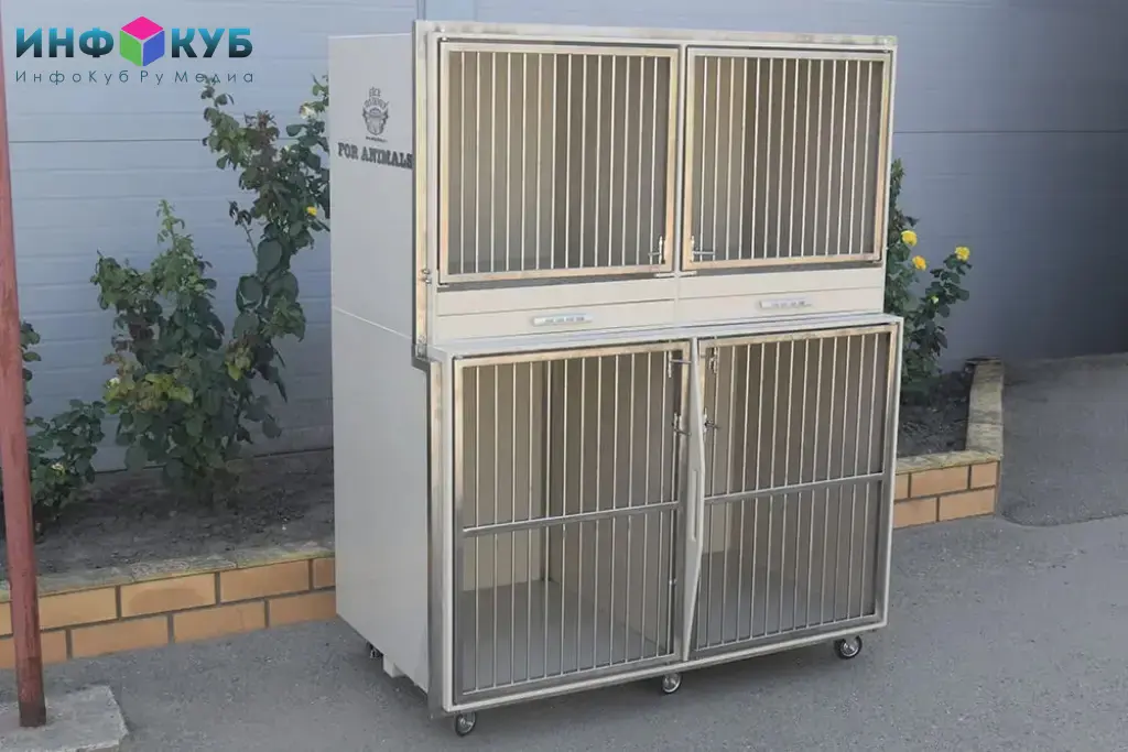 Клетка для ветеринарных клиник