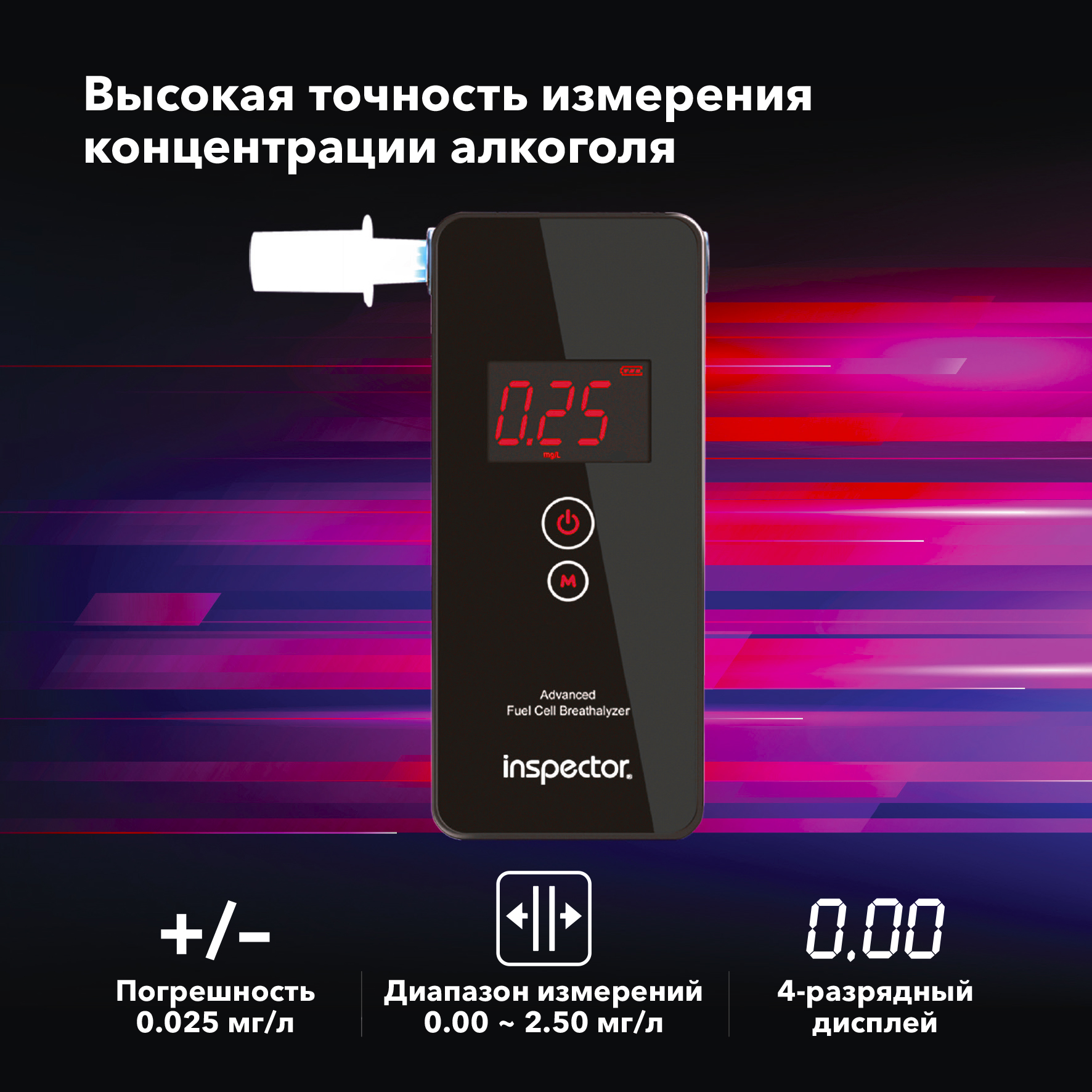 Алкотестер Inspector AT750