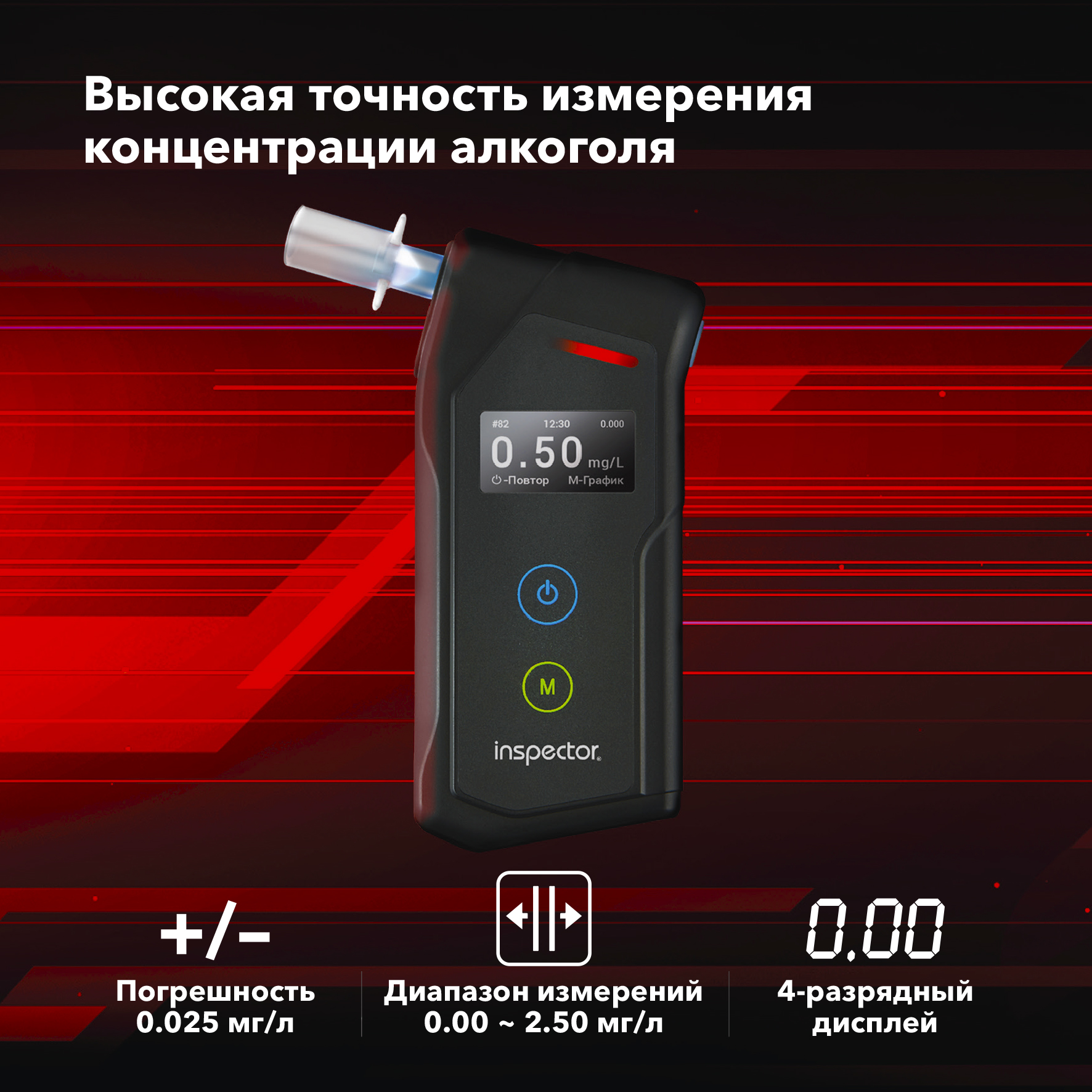 Алкотестер Inspector AT1100