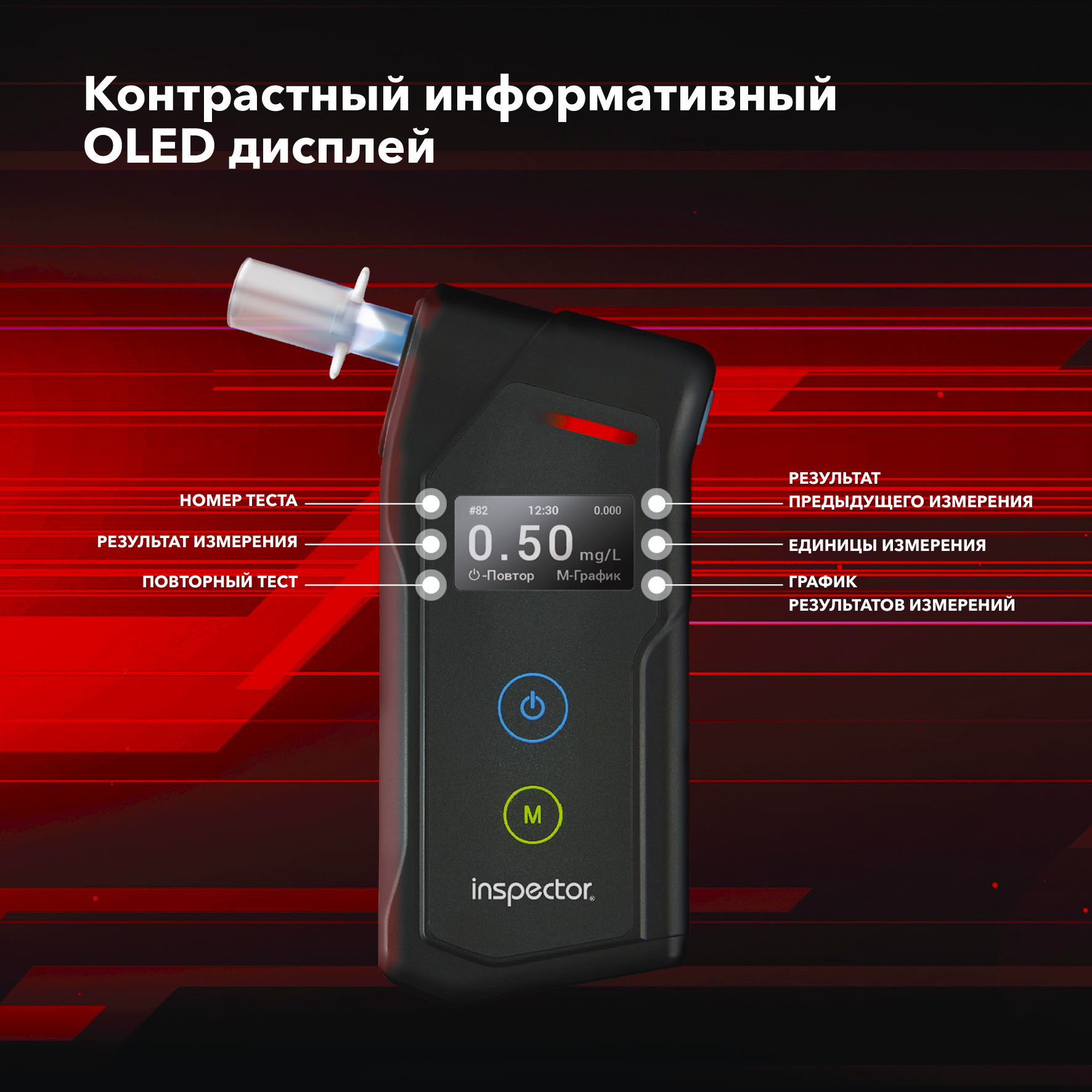 Алкотестер Inspector AT1100