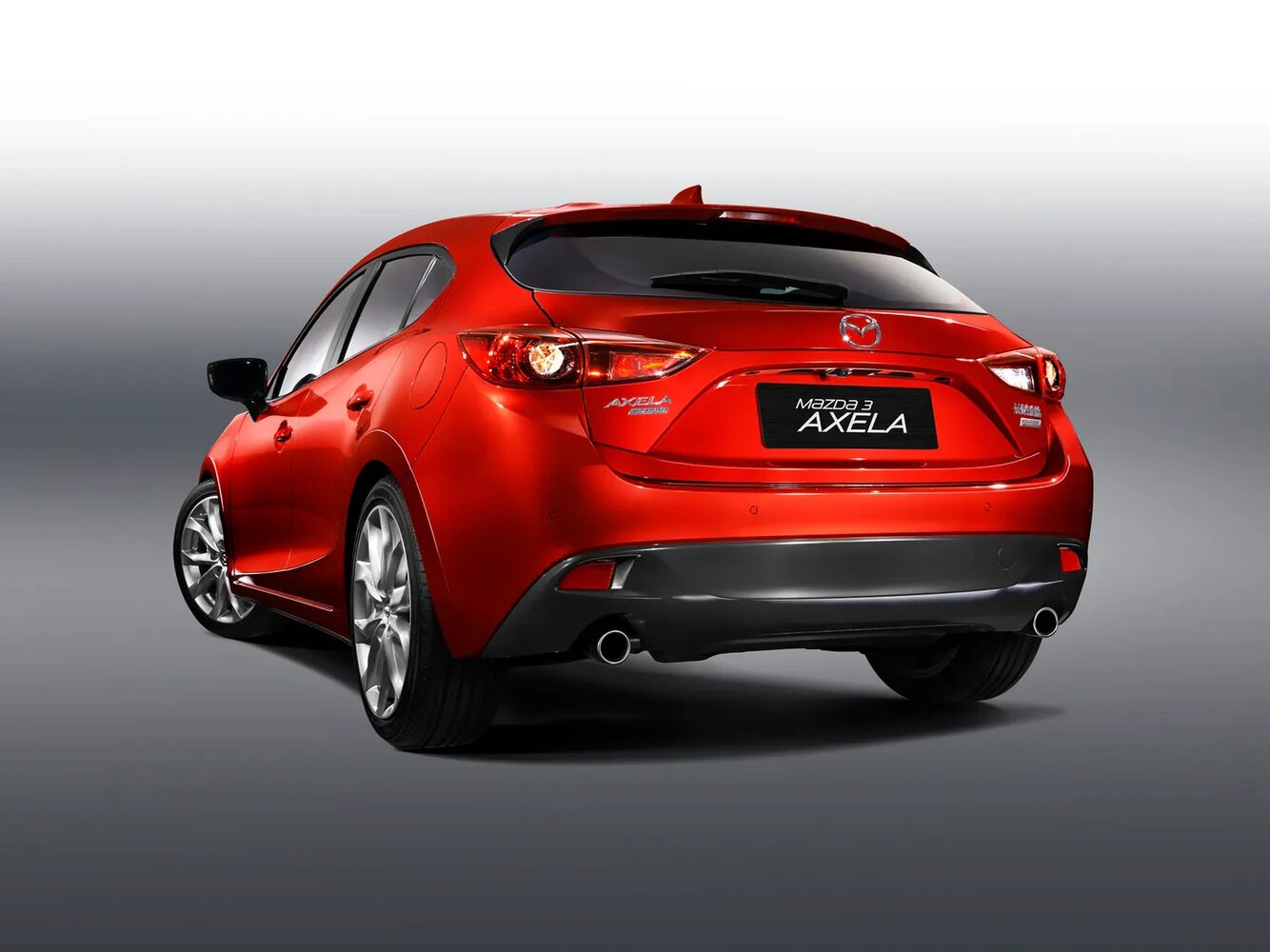 Сзади