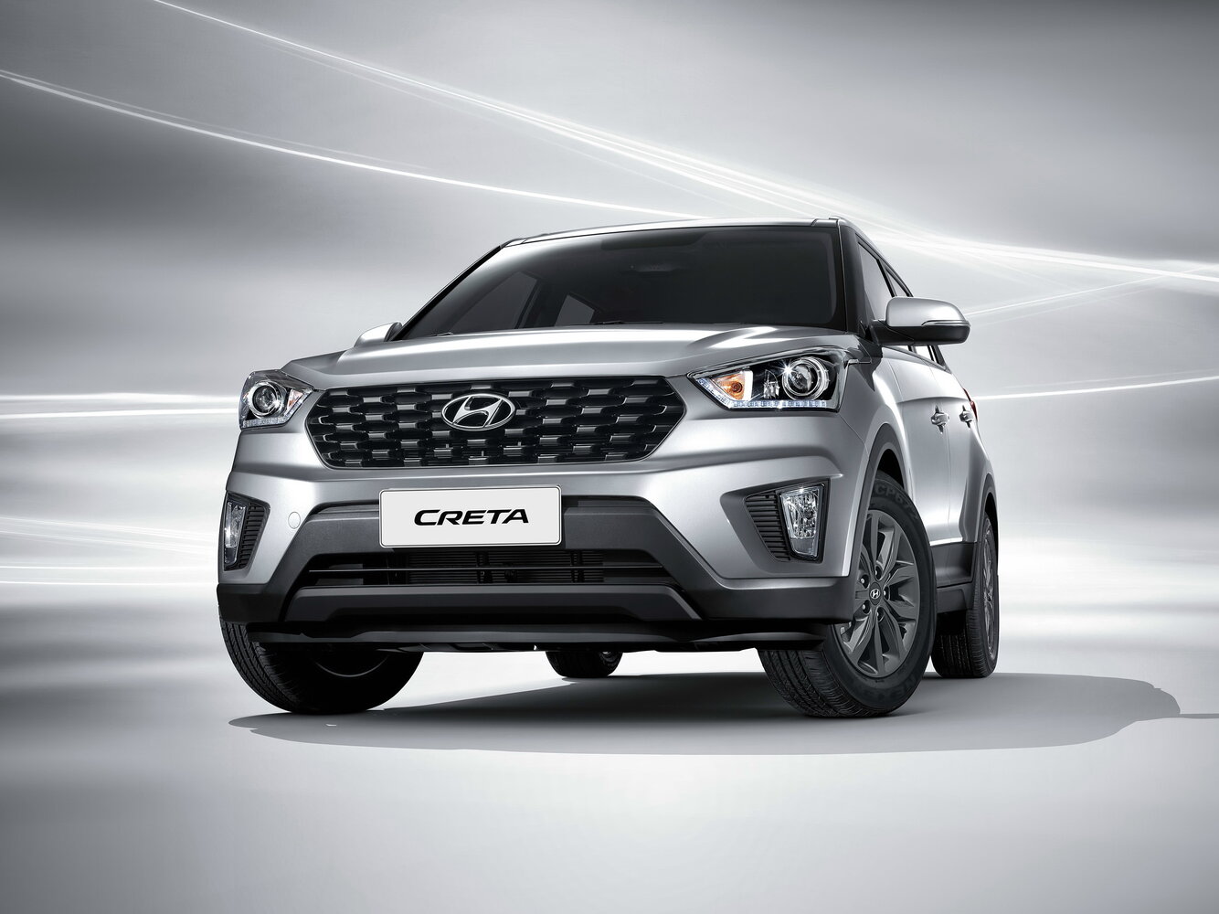 Спереди