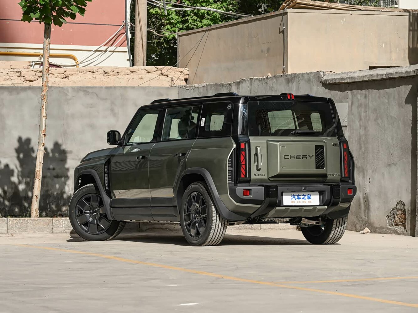 3/4 сзади