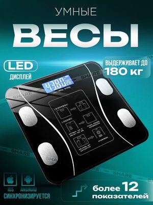 Умные весы напольные