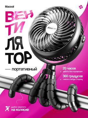 Портативный вентилятор Macool