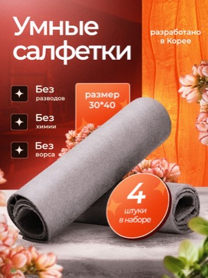 Салфетки из микрофибры