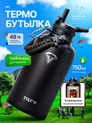Термобутылка спортивная