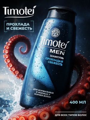 Шампунь мужской Timotei