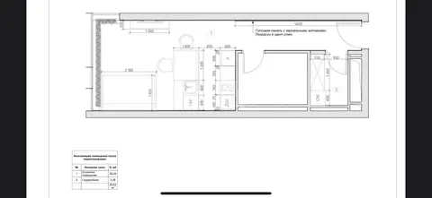 Студия в центре Москвы, 6 этаж, ЖК LUMIN HOUSE