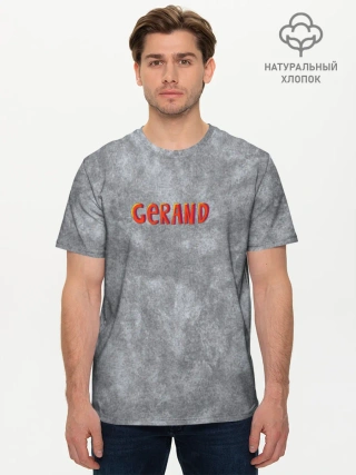 Мужская базовая футболка хлопок / GerGray