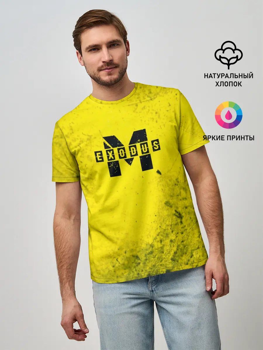 Мужская базовая футболка / Metro Exodus