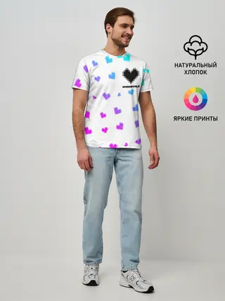 Мужская базовая футболка / UNDERTALE / АНДЕРТЕЙЛ