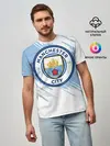 Мужская базовая футболка / Манчестер Сити