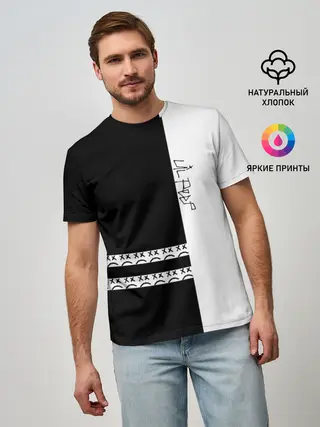 Мужская базовая футболка / Lil Peep