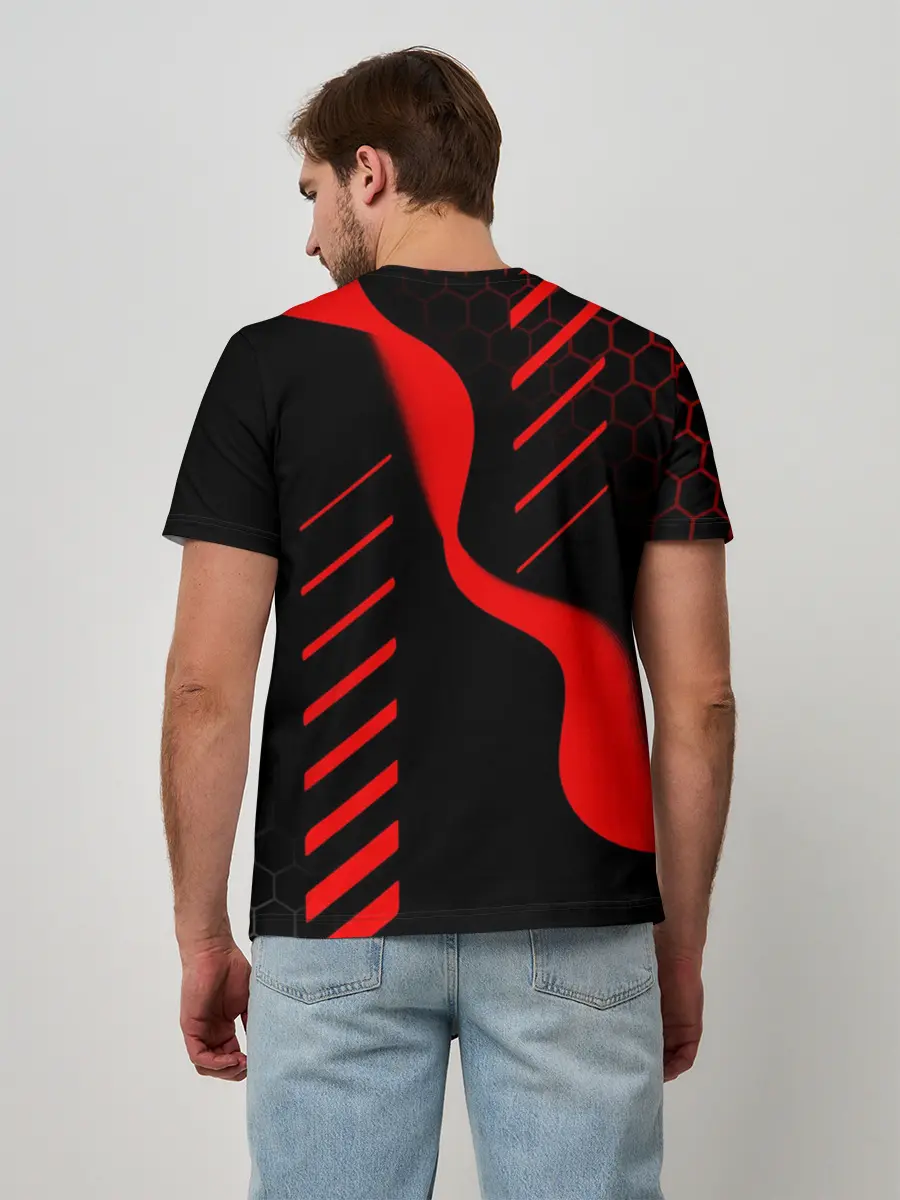 Мужская базовая футболка / HONDA / ХОНДА / СПОРТ