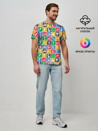 Мужская базовая футболка / СПОРТ