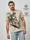 Мужская базовая футболка / Носорог