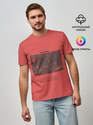 Мужская базовая футболка / Secret case