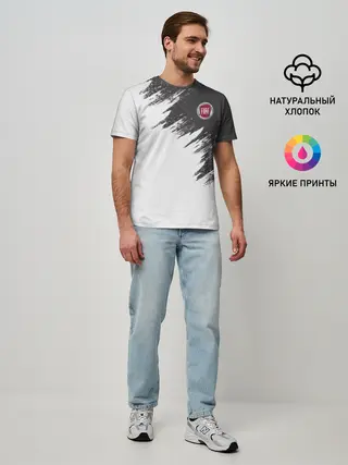 Мужская базовая футболка / FIAT