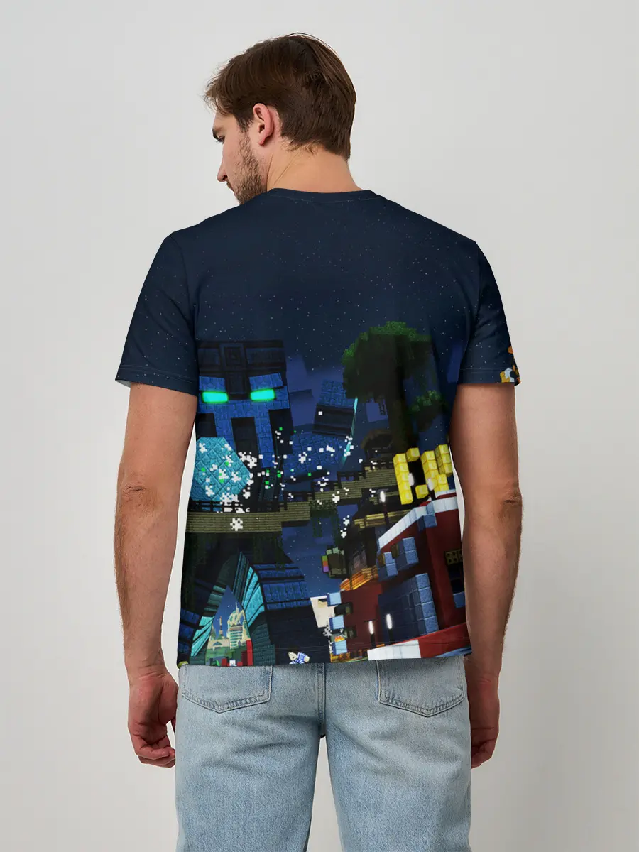 Мужская базовая футболка / MINECRAFT