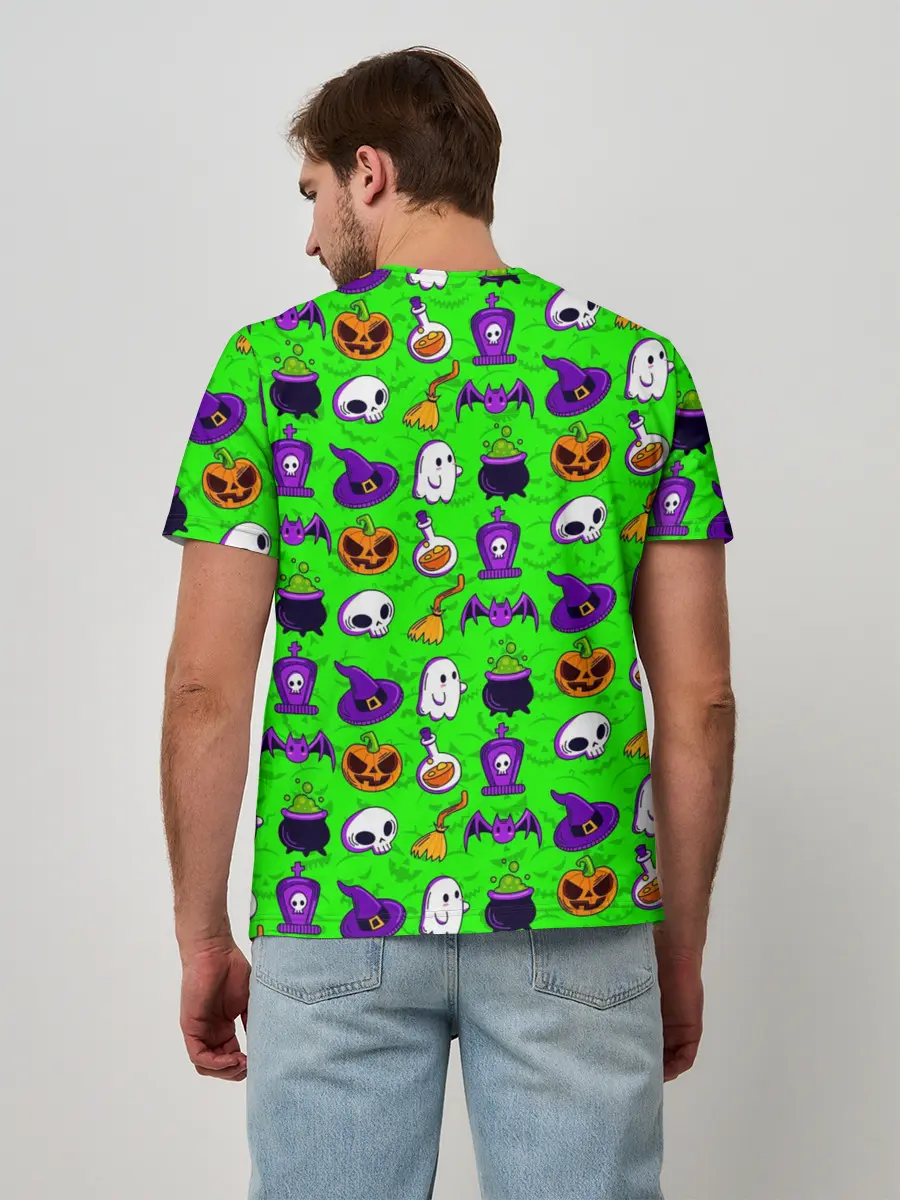 Мужская базовая футболка / HALLOWEEN