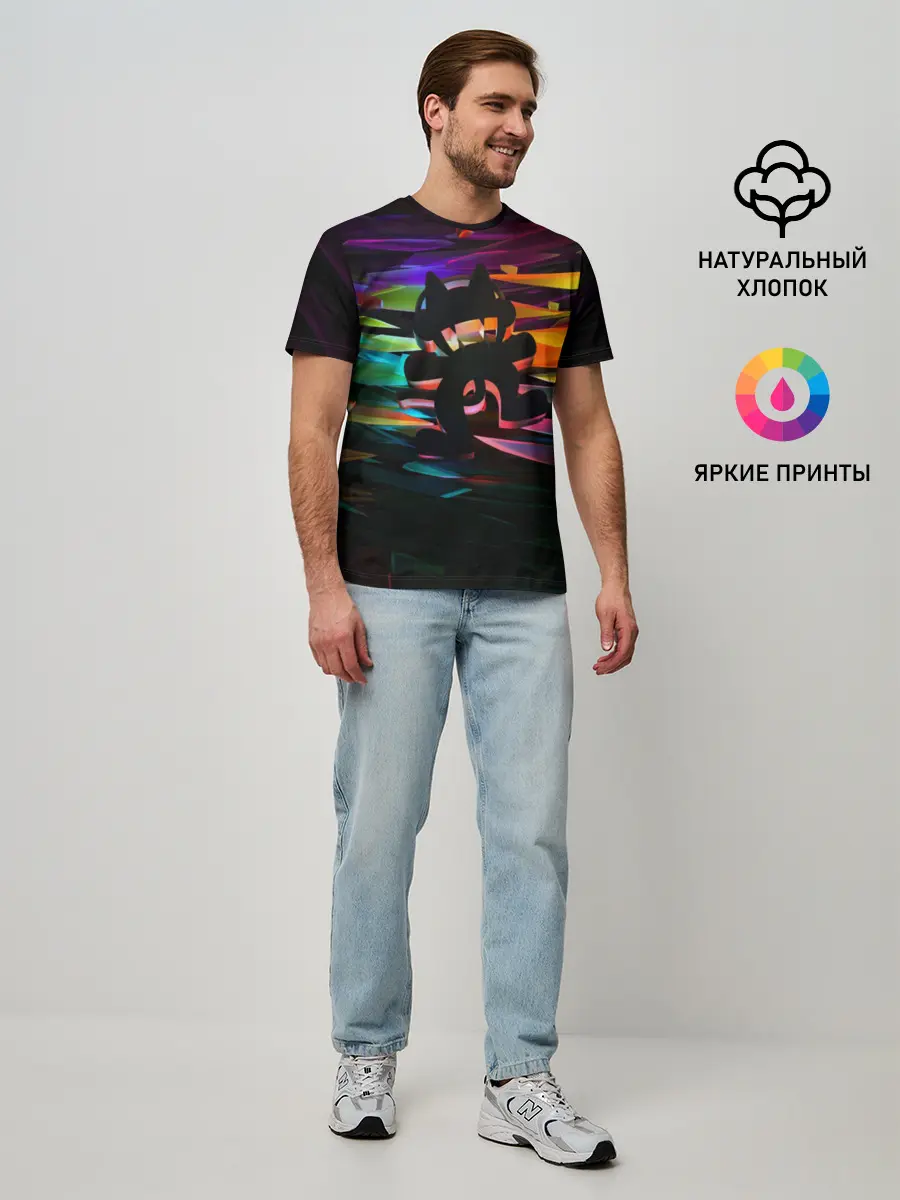 Мужская базовая футболка / Monstercat
