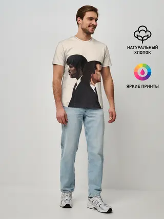 Мужская базовая футболка / Криминальное чтиво