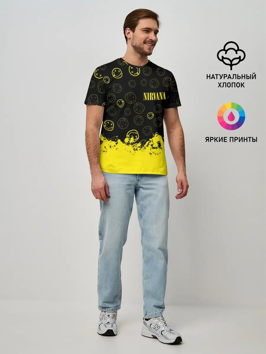 Мужская базовая футболка / NIRVANA
