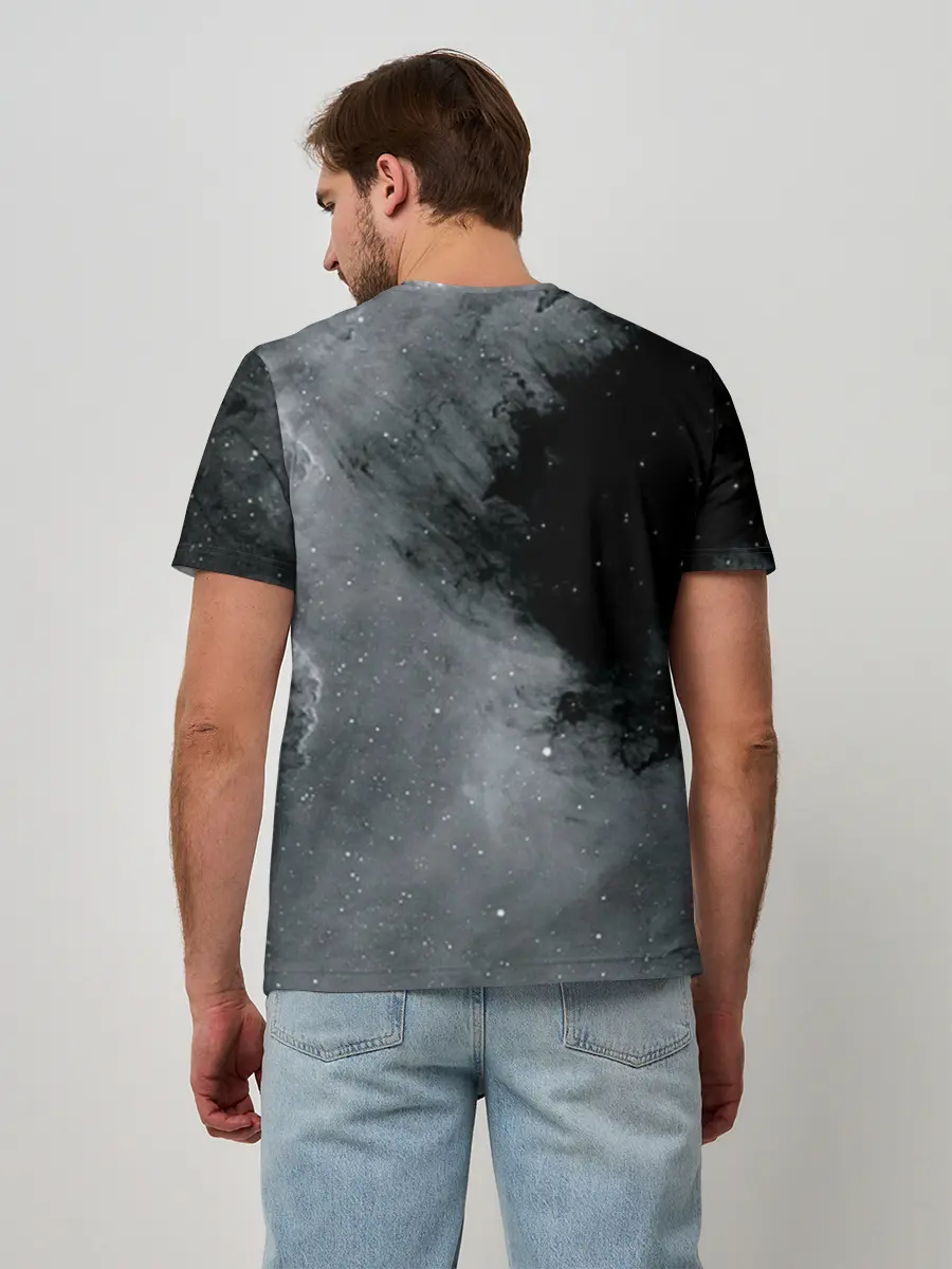 Мужская базовая футболка / Космос / Абстракция